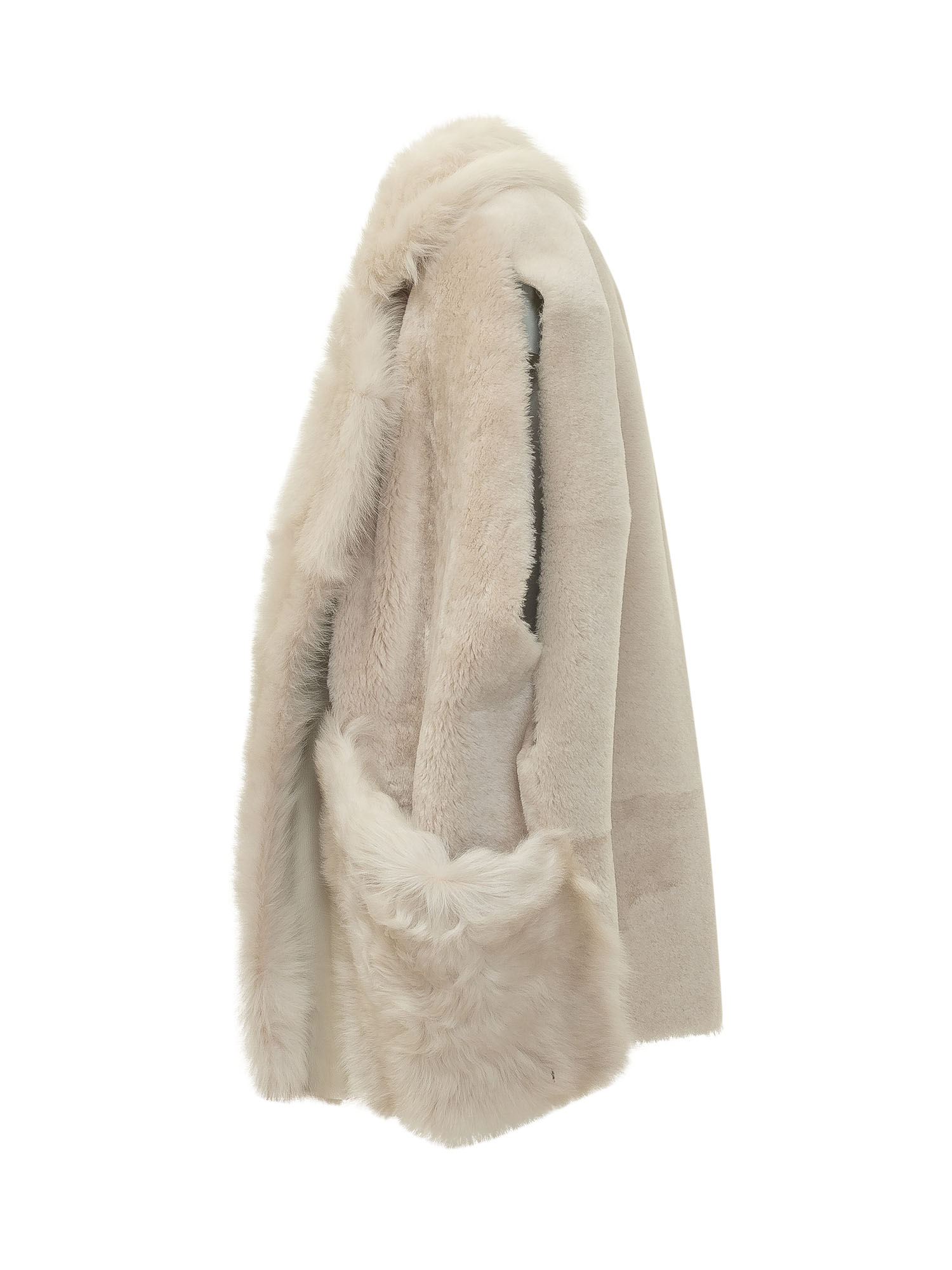 [Blancha] Fur Jacket FW26 26021300 BURRO