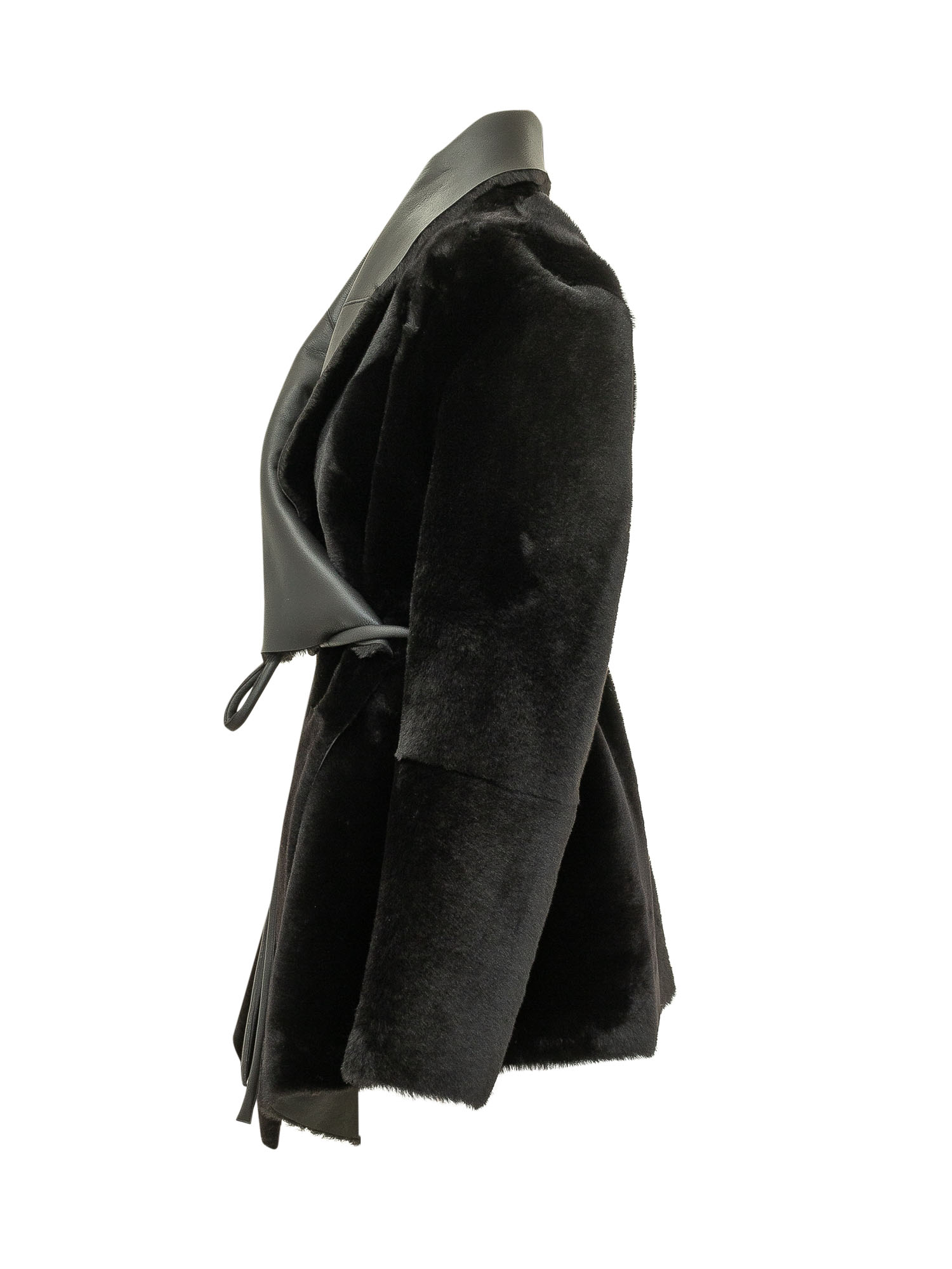 [Blancha] Fur Jacket FW26 26016300 NERO