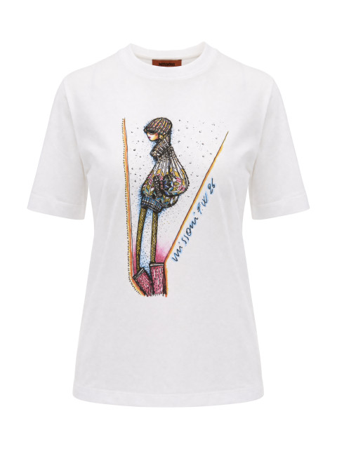 [MISSONI] T-shirts Short Sleeve FW26 DS26WL00BJ00R3S01MA