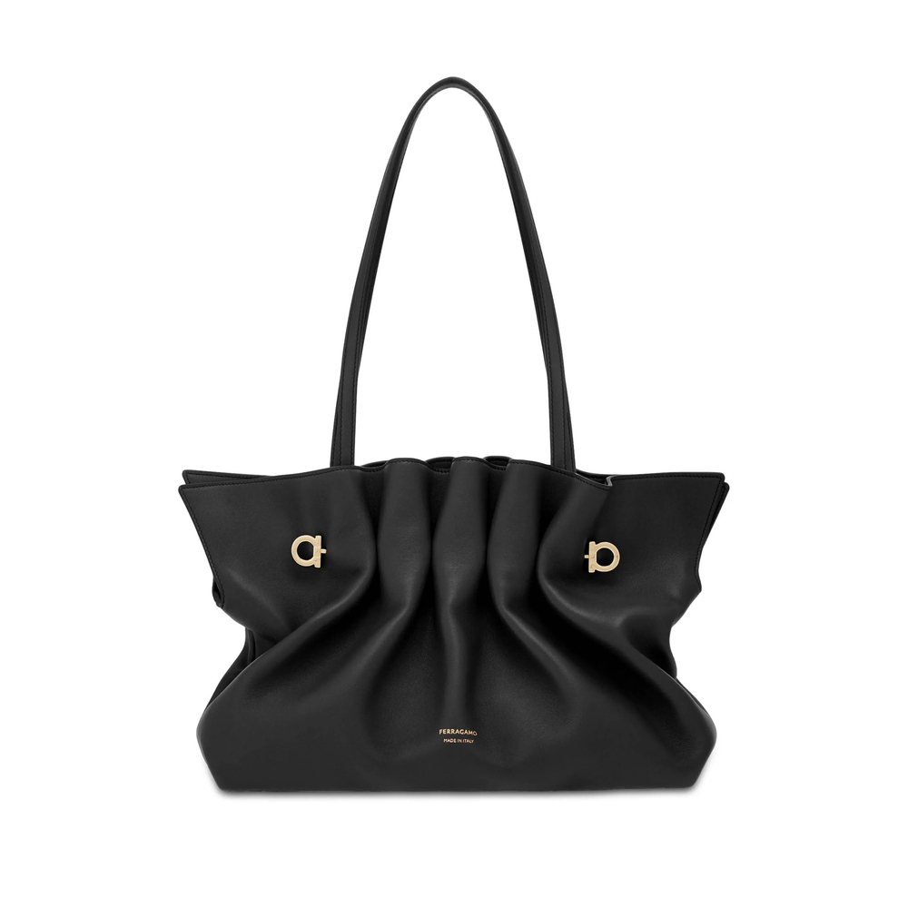 [Ferragamo] Shoulder bag FW26 219960 0783286 BLONE