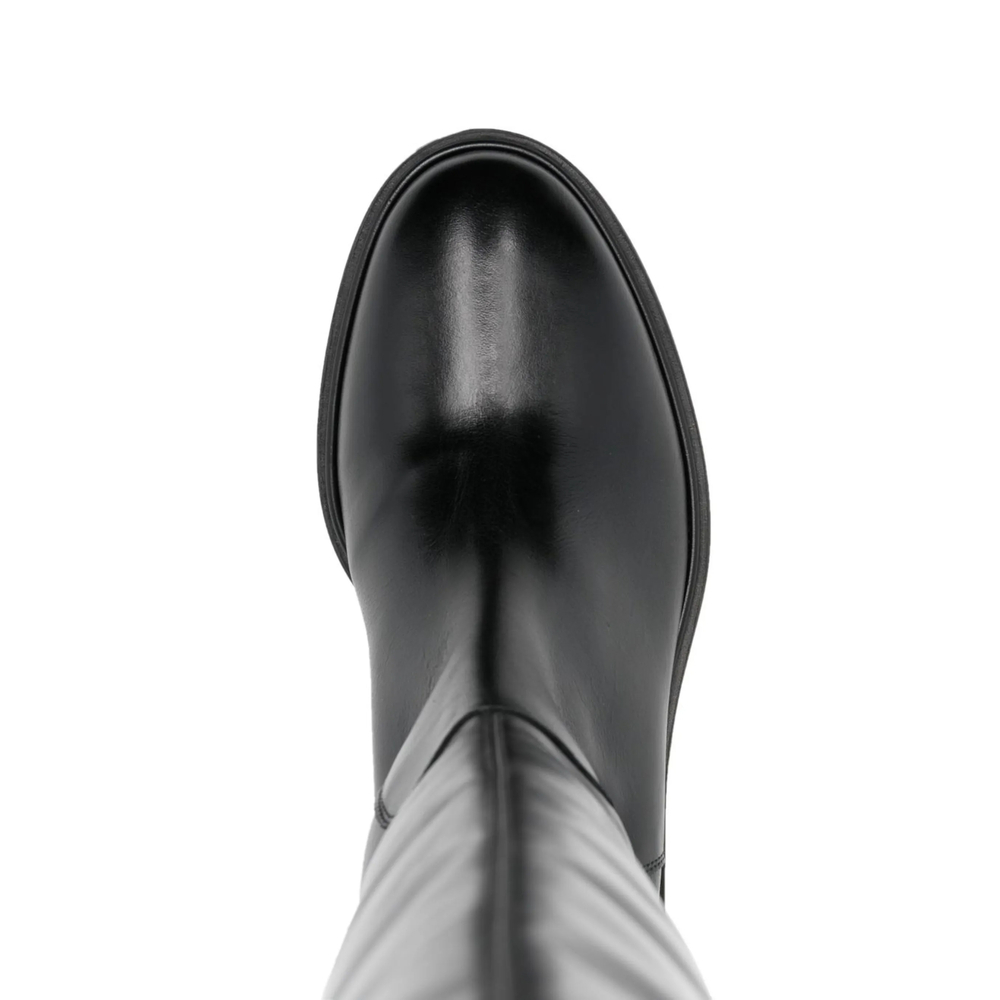[Aeyde] Boots FW26 HENRY LAID45CH BLACK