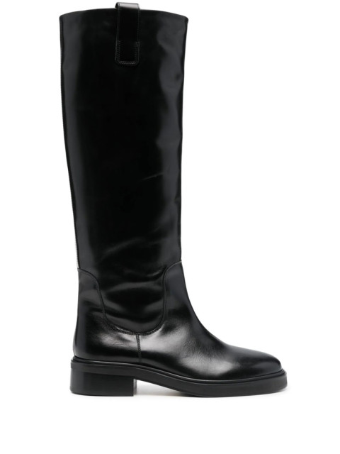 [Aeyde] Boots FW26 HENRY LAID45CH BLACK