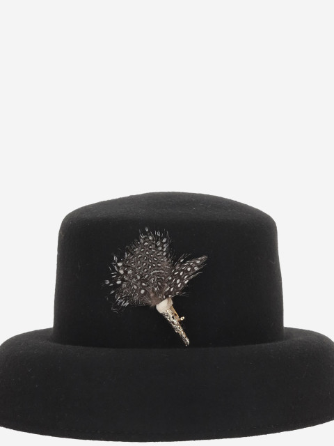 [ALEXIA ALVAREZ DE TOLEDO] Hat FW26 BUCKETNEGRO