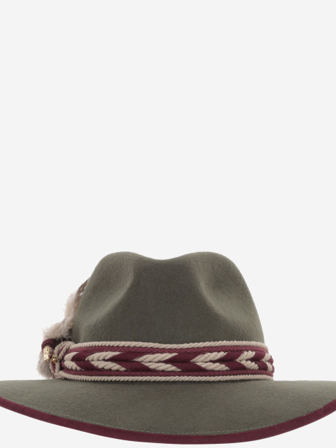 [ALEXIA ALVAREZ DE TOLEDO] Hat FW26 ALA9VERDECAQUI