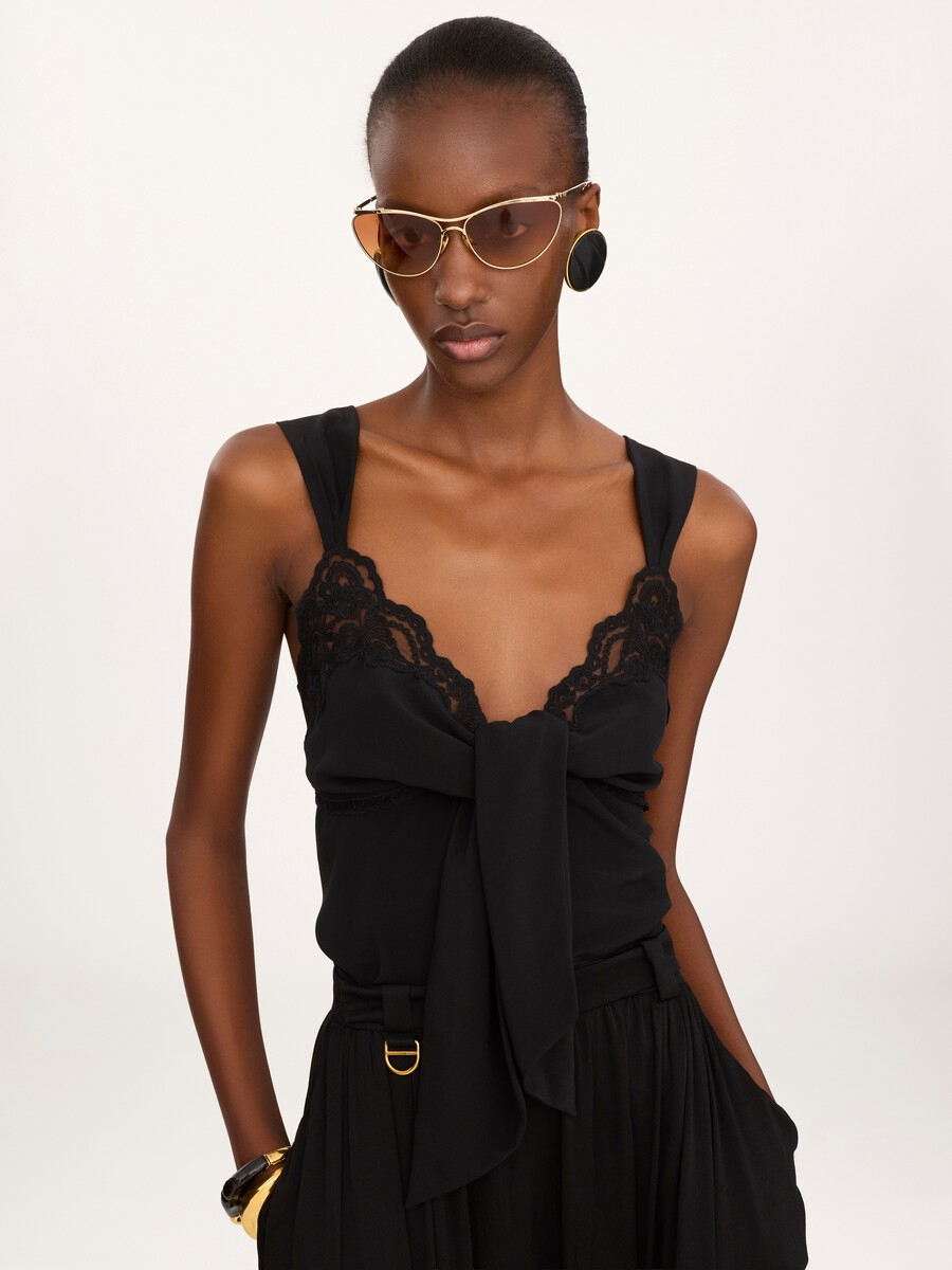 [Chloe] T-shirts Sleeveless FW26 CH26UHT77005001