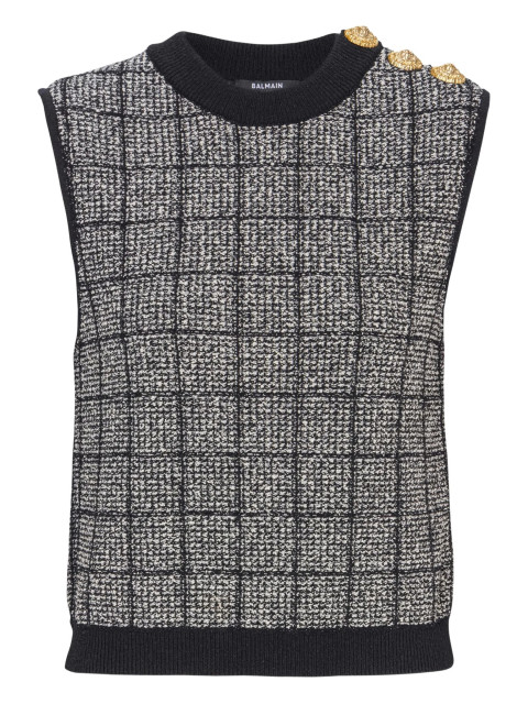 [Balmain] Tank top SS26 GF1AG850KJ48EER