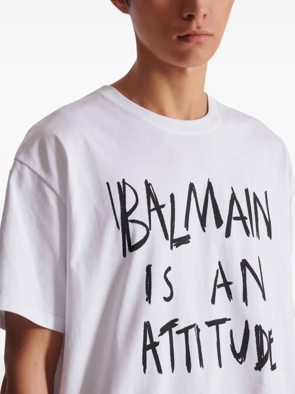 [Balmain] T-shirts Short Sleeve SS26 GH1EG225GF40GAB