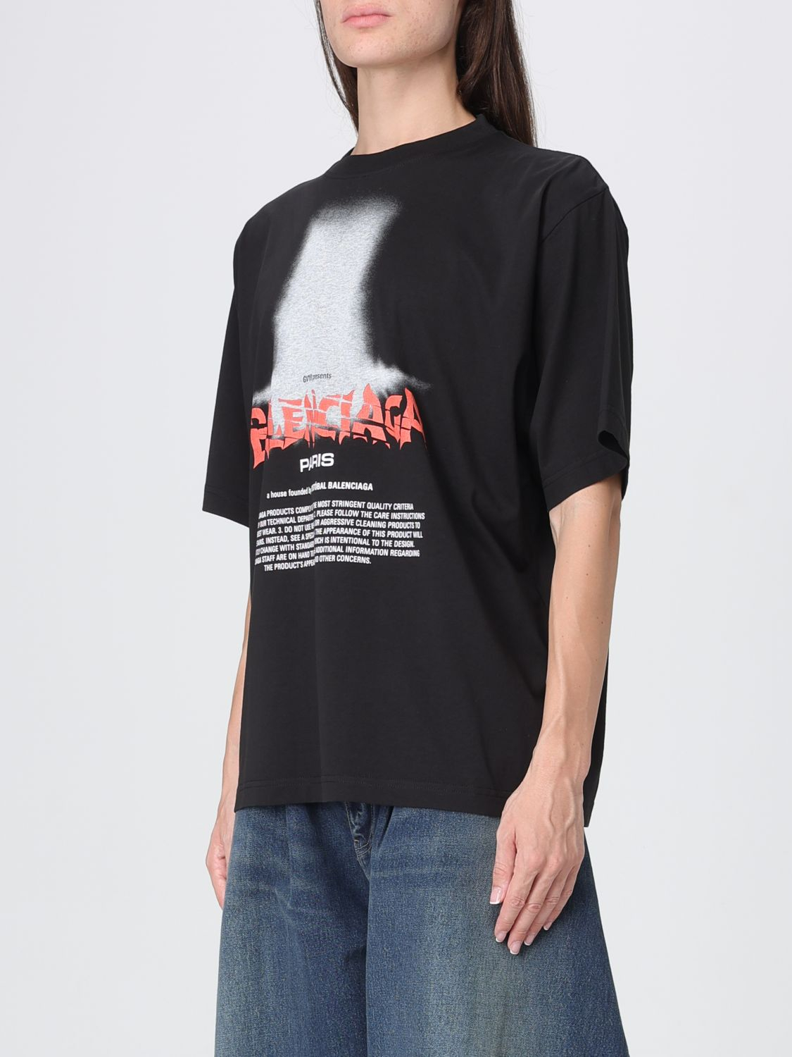 [Balenciaga] T-shirts FW26 871733TUVO4 1000