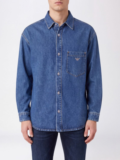 [Emporio Armani] Shirts Long Sleeve FW26 EM007105AF17805 MB002