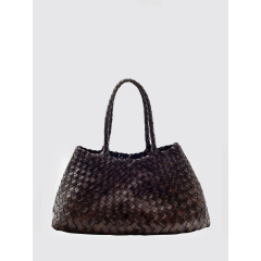[DRAGON DIFFUSION] Shoulder bag FW26 8892 DKBROWN