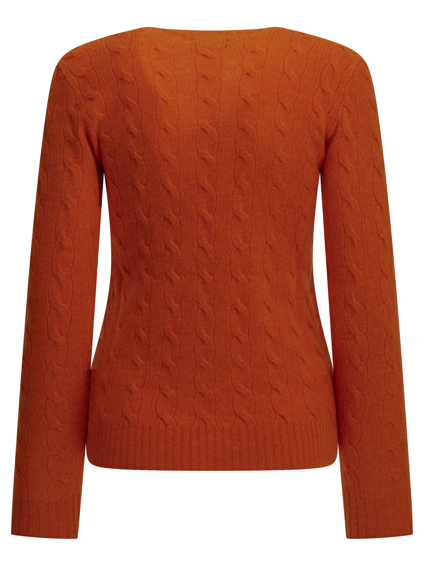 [Polo Ralph Lauren] Knitwear FW26 211971865504ORANGE RUST HEATHER