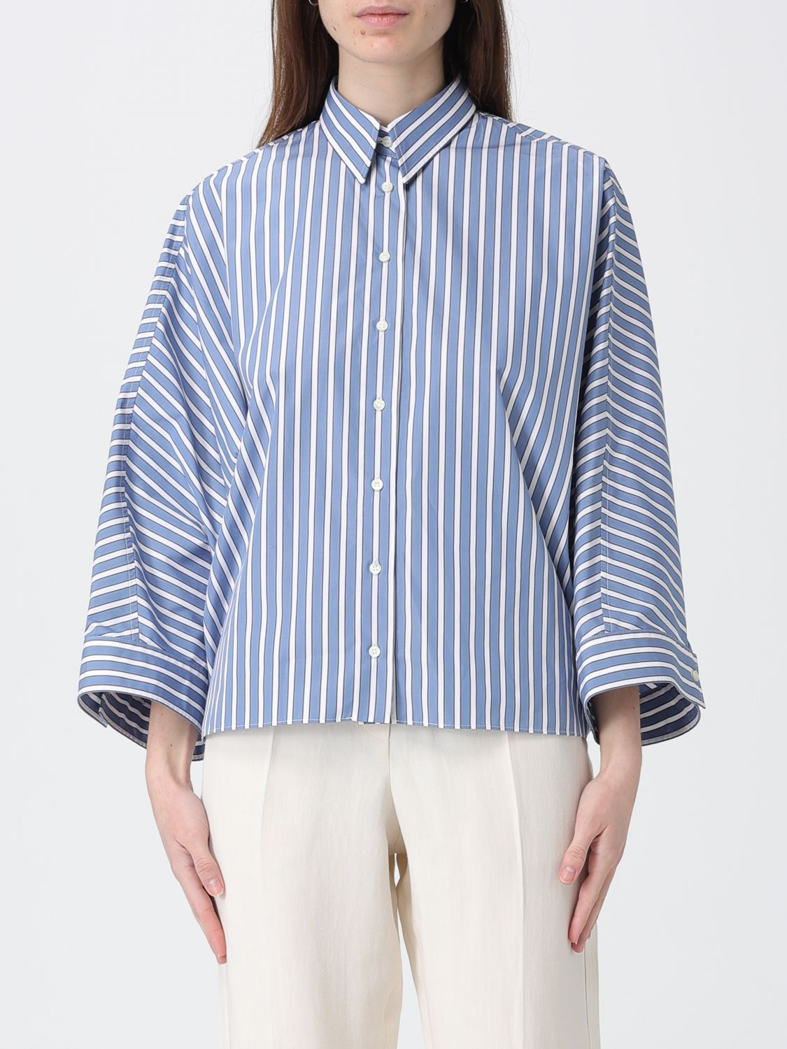 [Brunello Cucinelli] Shirts Long Sleeve SS26 MH749MX716 C001