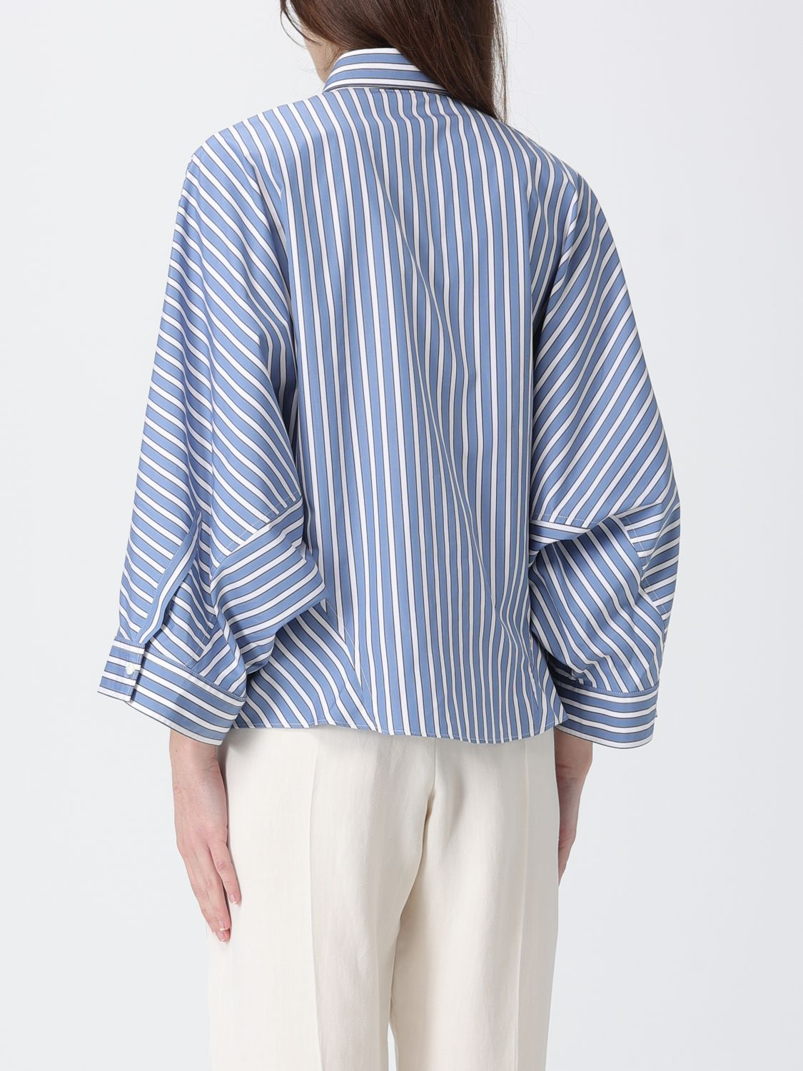 [Brunello Cucinelli] Shirts Long Sleeve SS26 MH749MX716 C001