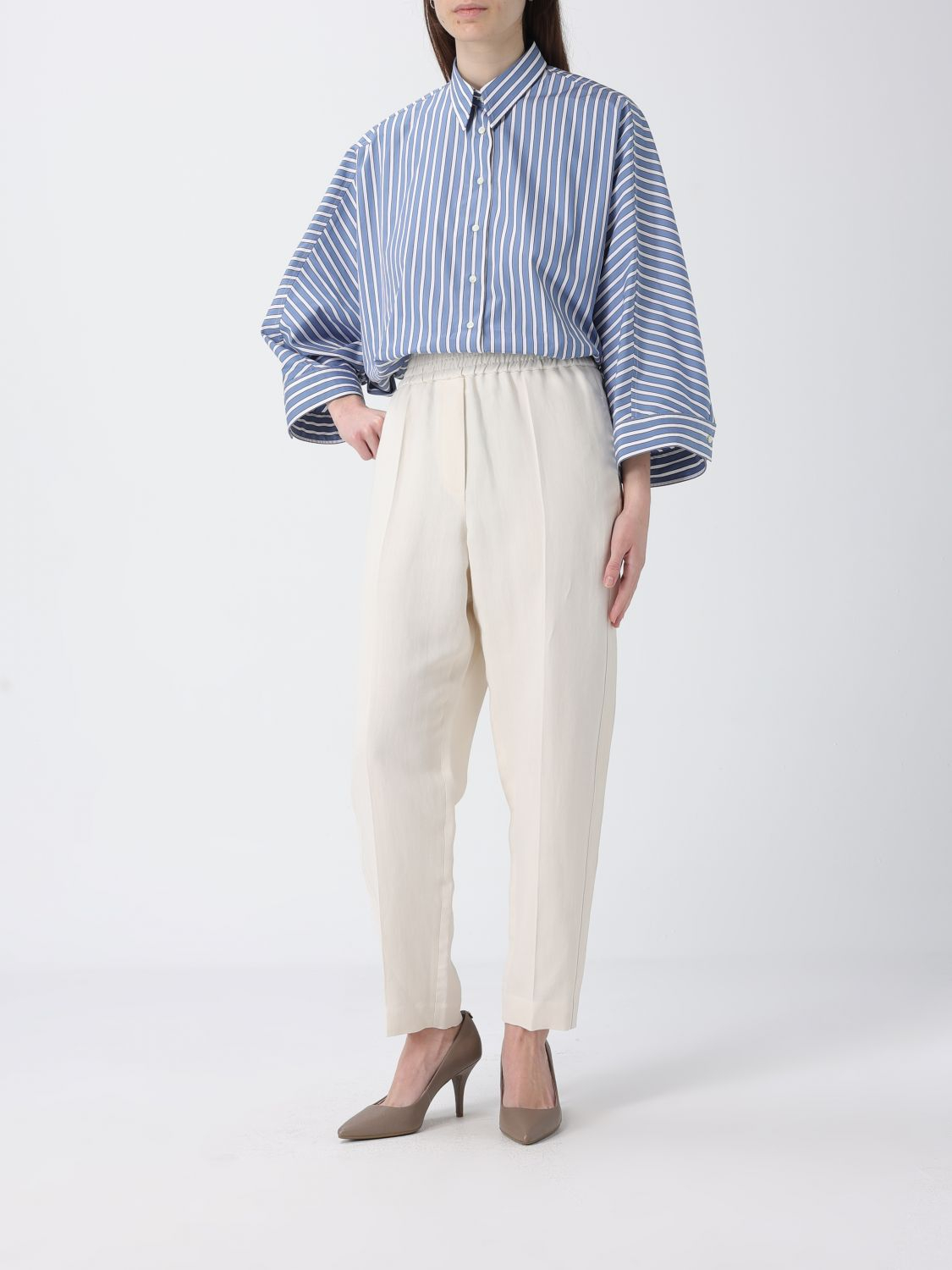 [Brunello Cucinelli] Shirts Long Sleeve SS26 MH749MX716 C001