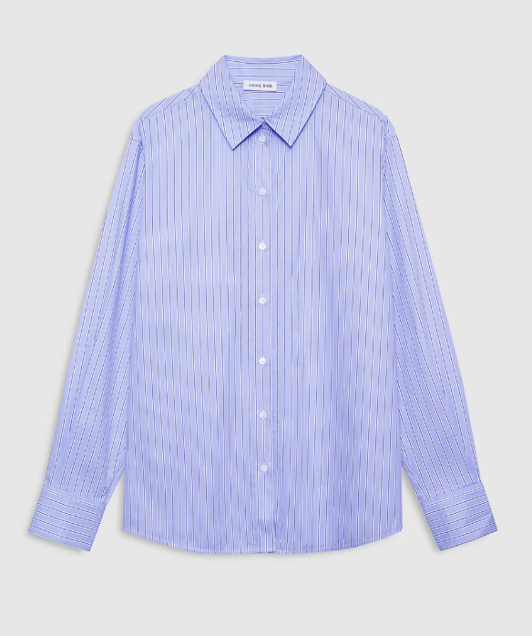 [Anine Bing] Shirts Long Sleeve FW26 0712484-STR19