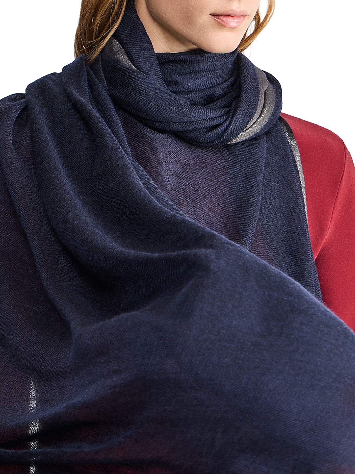 [Giorgio Armani] Scarf FW26 GW004172AF29277UB094 OUTER SPACE