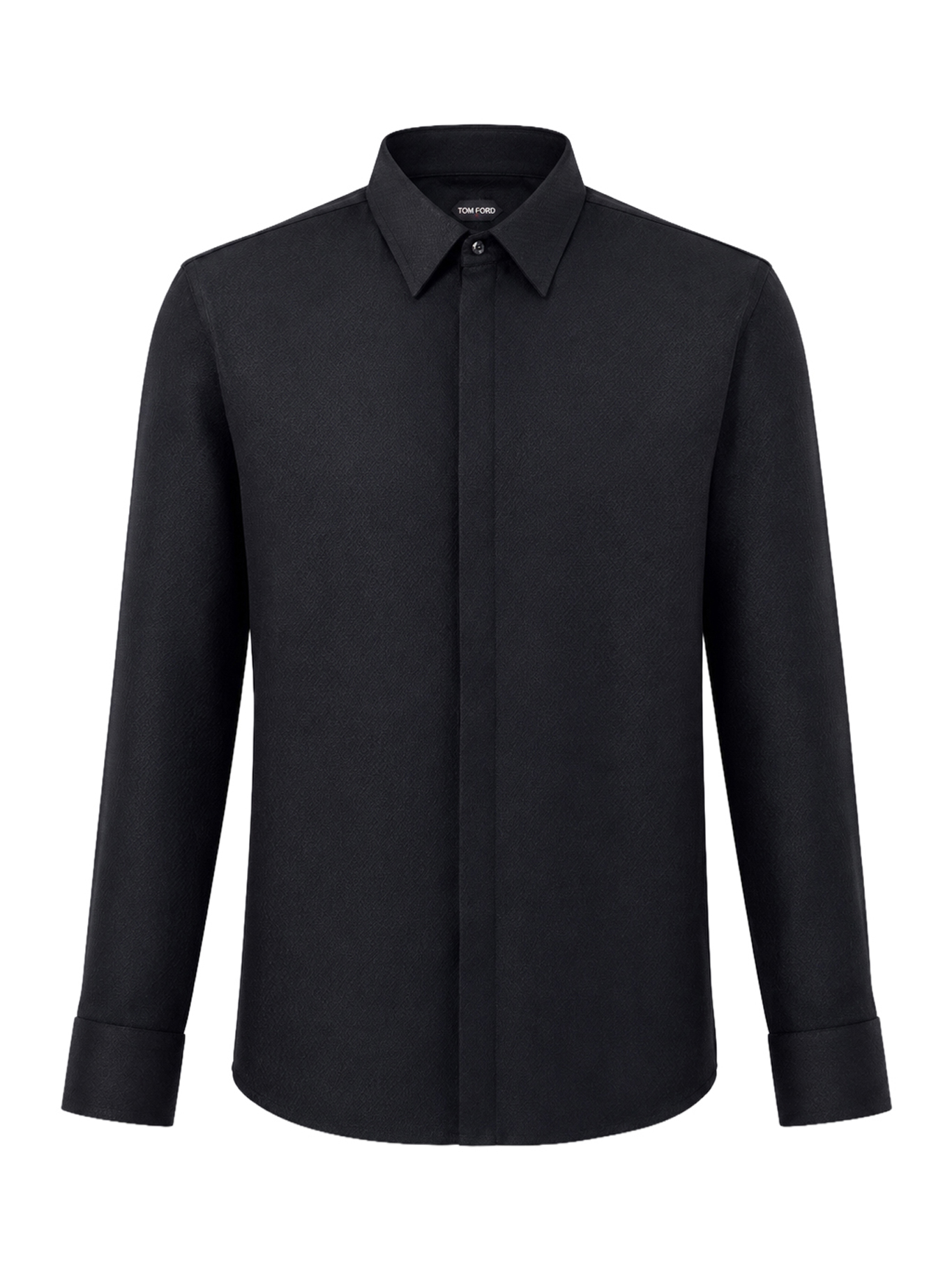 [Giorgio Armani] Shirts Long Sleeve FW26 GM004634TE23543UC001 BLACK