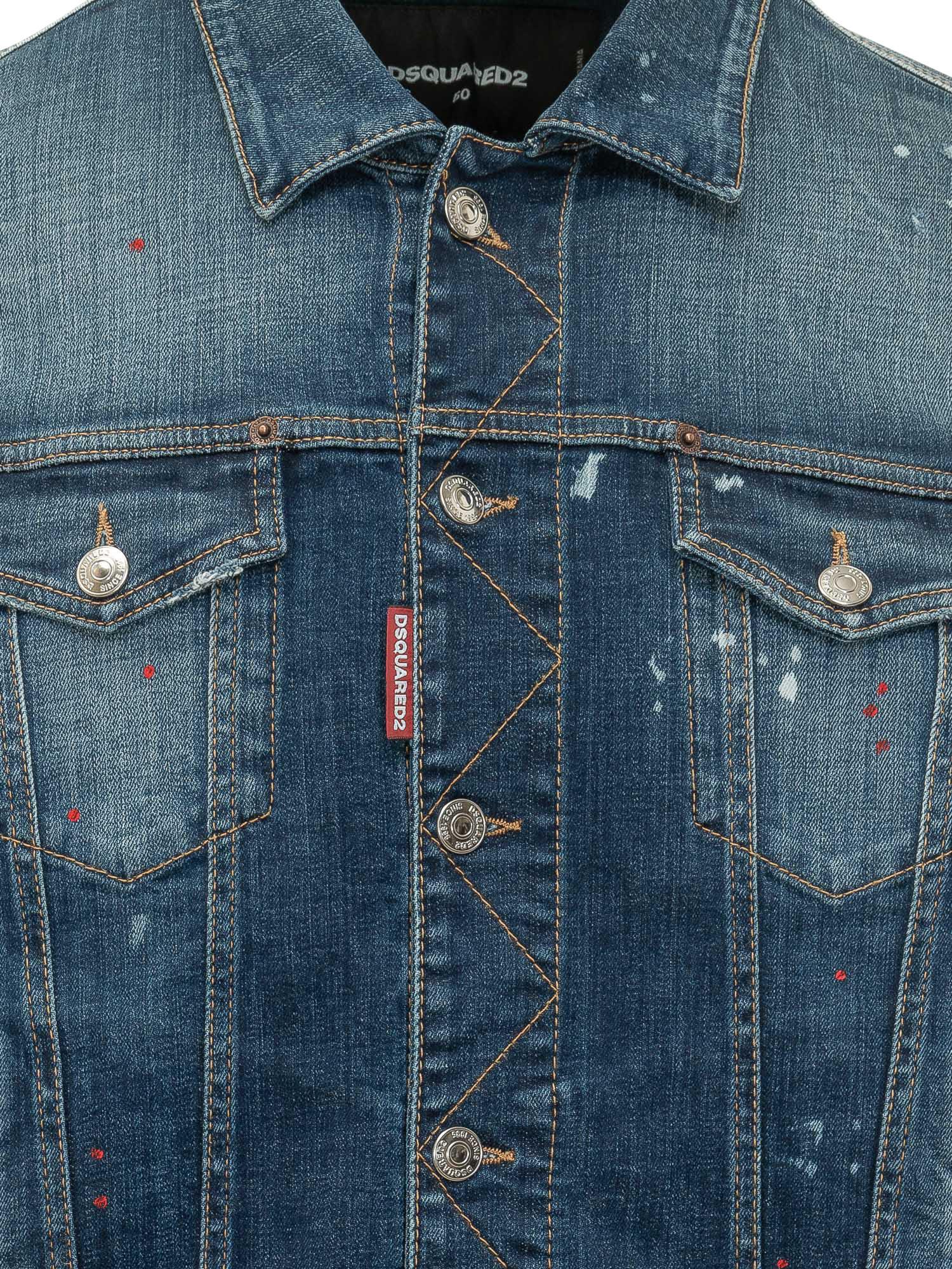 [Dsquared2] Denim jacket SS26 S74AM1693S30664 470