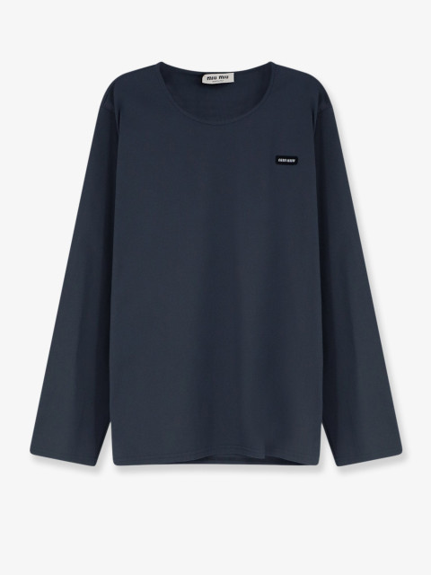 [Miu Miu] T-shirts Long Sleeve FW26 MT2283SOOO6472F063H