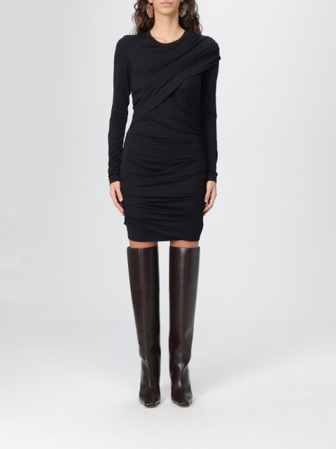 [Isabel Marant Etoile] Long sleeve dress FW25 RO0842FAC3K01E 01BK