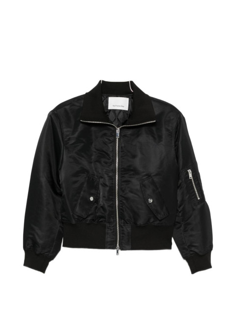 [THE FRANKIE SHOP] Leather Jacket FW26 JAFS22702100BLACK