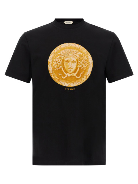 [Versace] T-shirts Short Sleeve FW26 10264521A193031B000