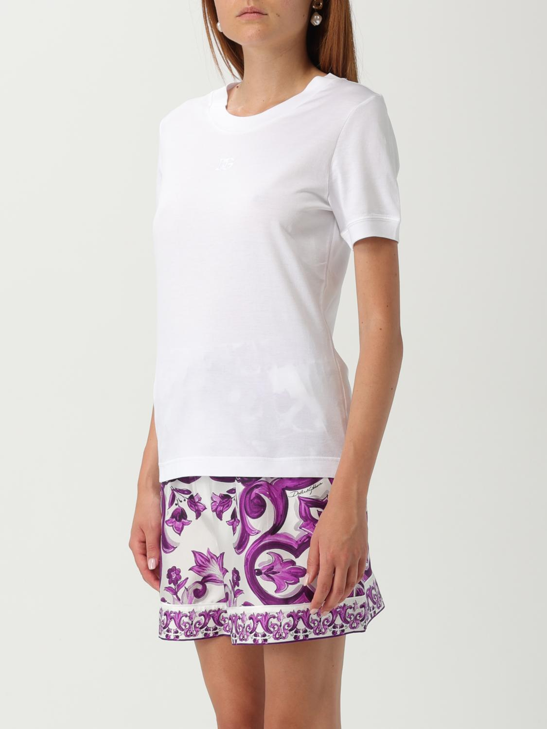 [Dolce & Gabbana] T-shirts Short Sleeve FW25 F8N08ZGDC9C W0800