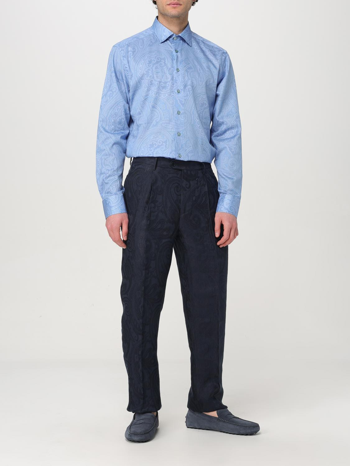[Etro] Shirts Long Sleeve SS25 MRIB000199SA493 X0880