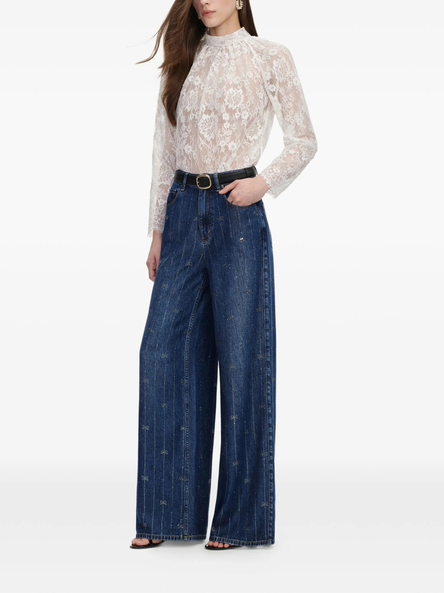 [Self-portrait] Blouse FW26 PF26032TAW