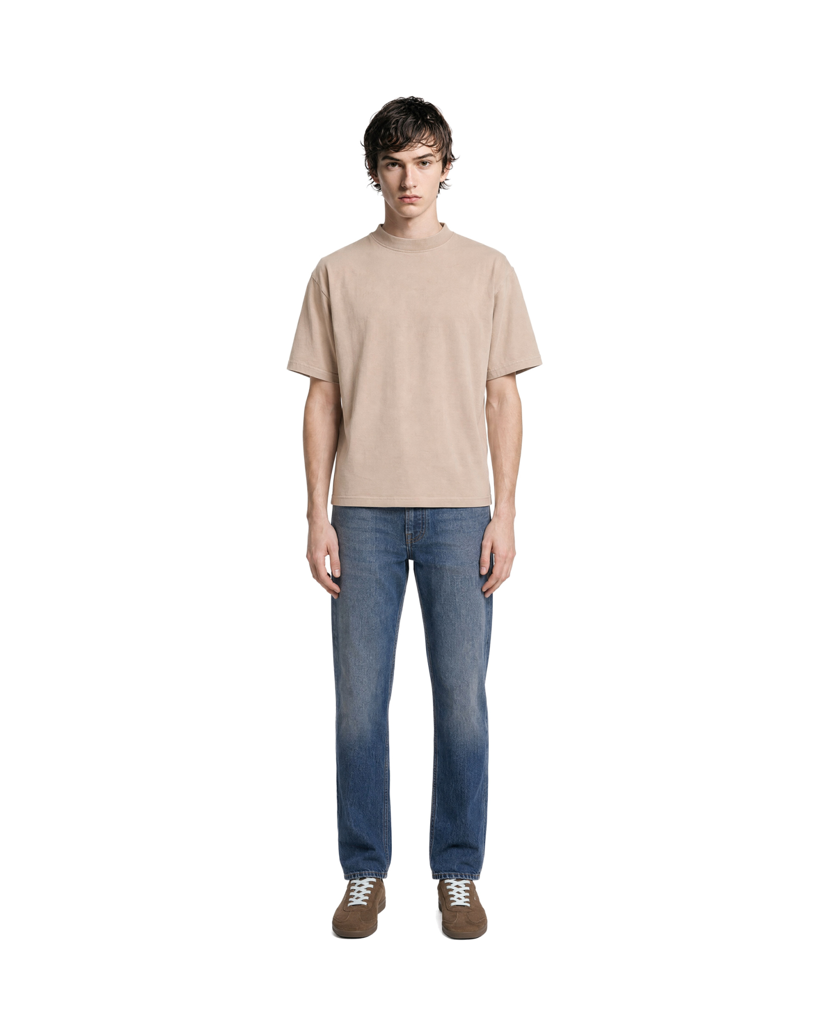 [Axel Arigato] T-shirts Short Sleeve FW26 A4198001DARKBEIGE
