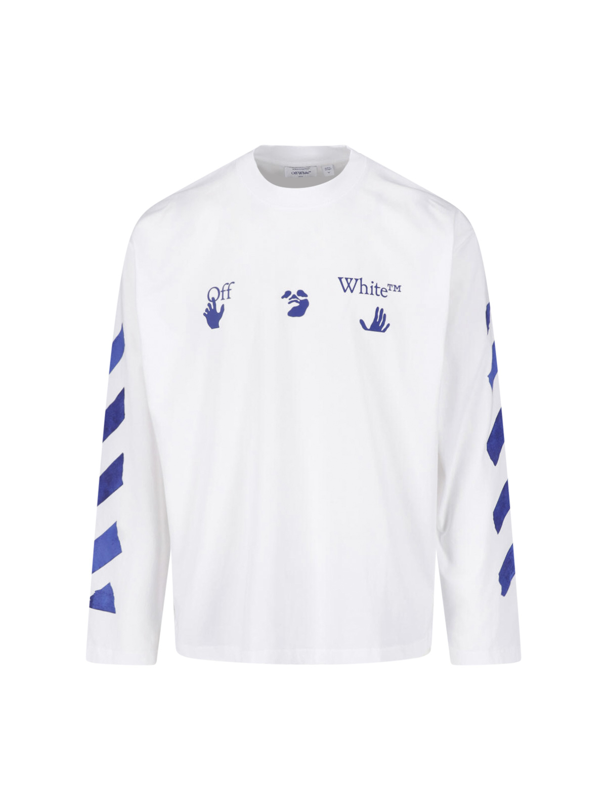 [Off-White] T-shirts Long Sleeve FW26 44MAB09CF26J007100WHITE