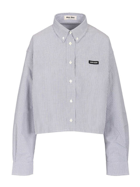 [Miu Miu] Shirts Long Sleeve SS26 MK1659 S OOO 1805F0008