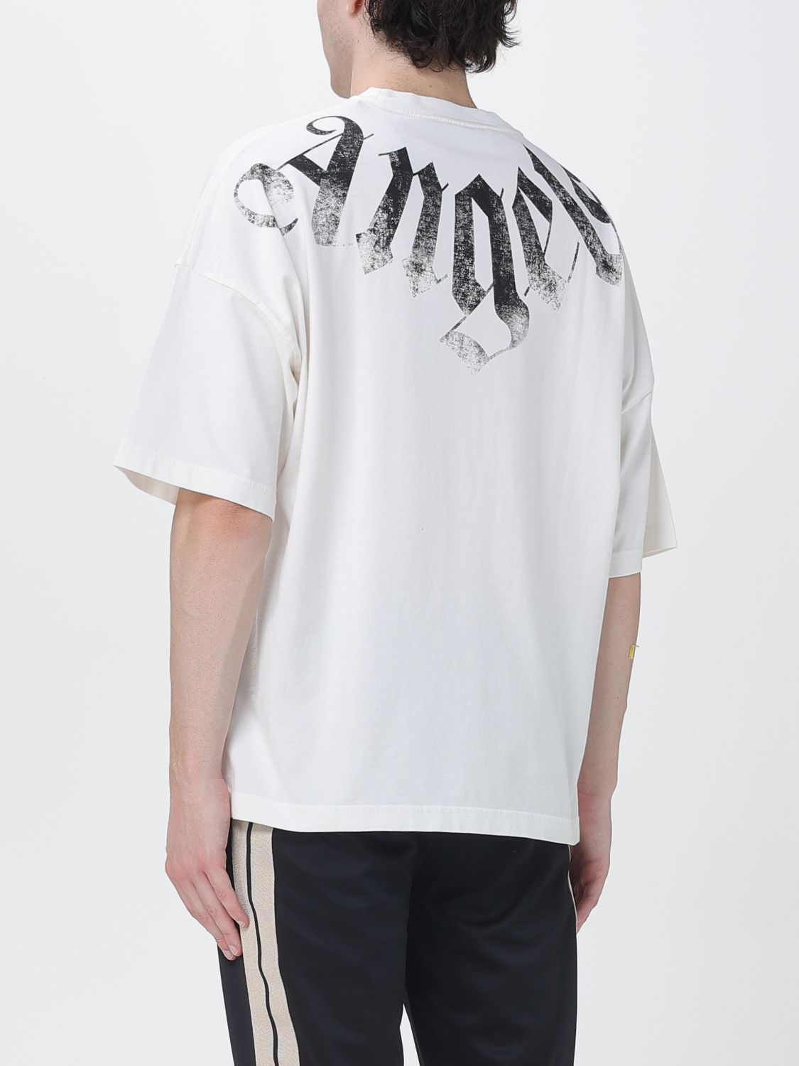 [Palm Angels] T-shirts Short Sleeve FW26 PAMBAA03F26JR01 OFF WHITE