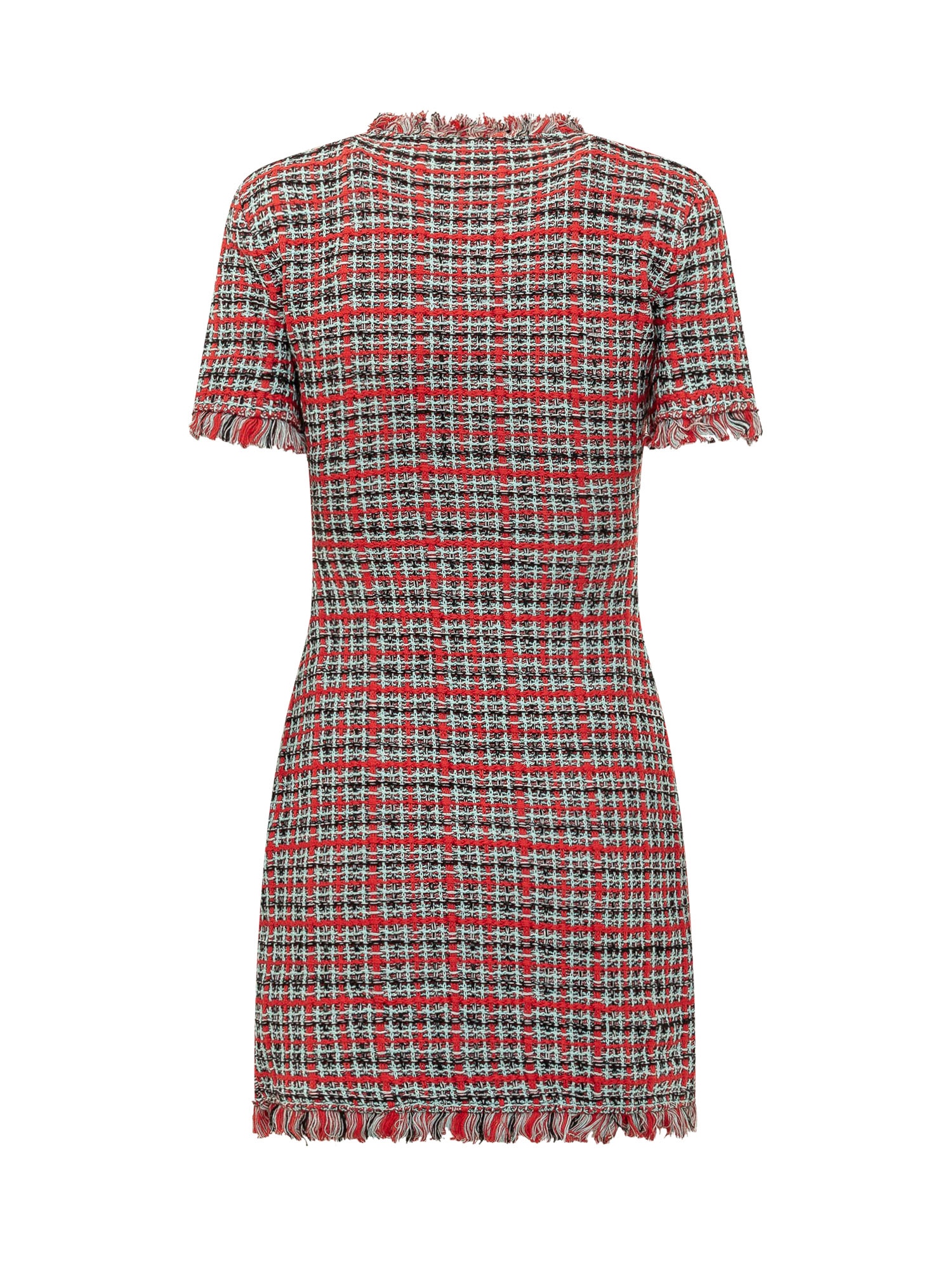 [Self-portrait] Short sleeve dress FW26 AW26146SBR RED