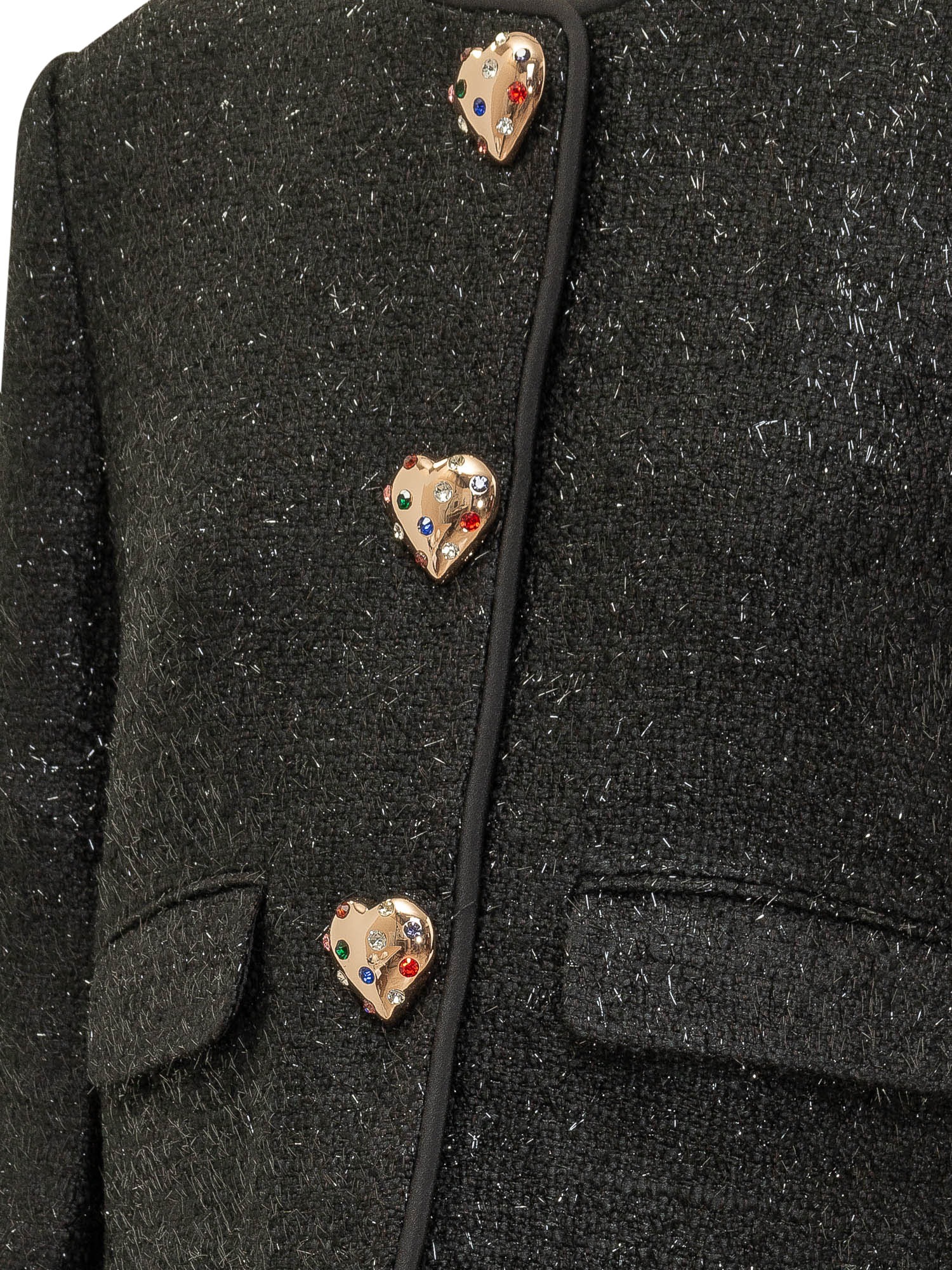 [Self-portrait] Blazer FW26 AW26131JB BLACK