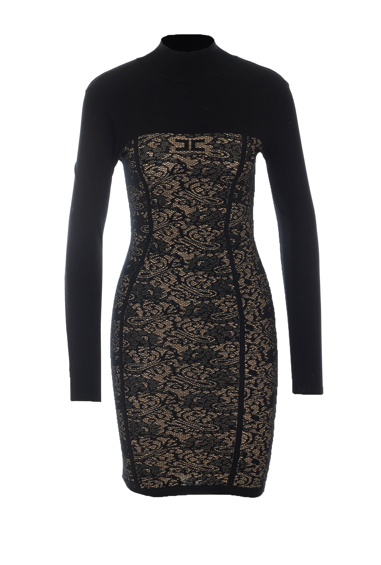 [ELISABETTA FRANCHI] Long sleeve dress FW26 AM27Q66E2FR9