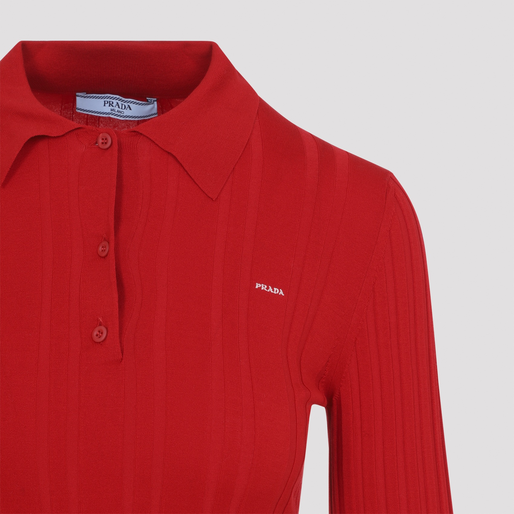 [Prada] T-shirts Long Sleeve FW26 P24F3ISOOO.17WK
