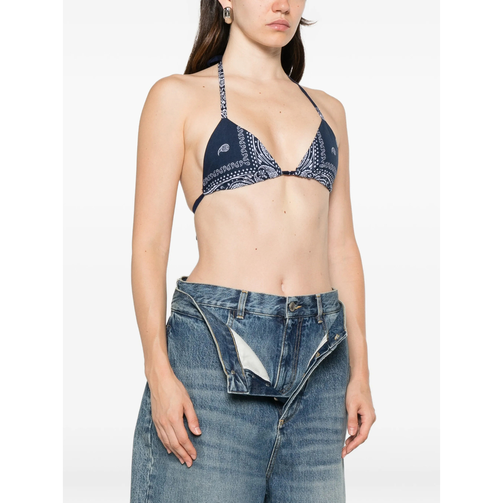 [Re/Done] Bikini FW26 120-01WTRITOP  NAVY