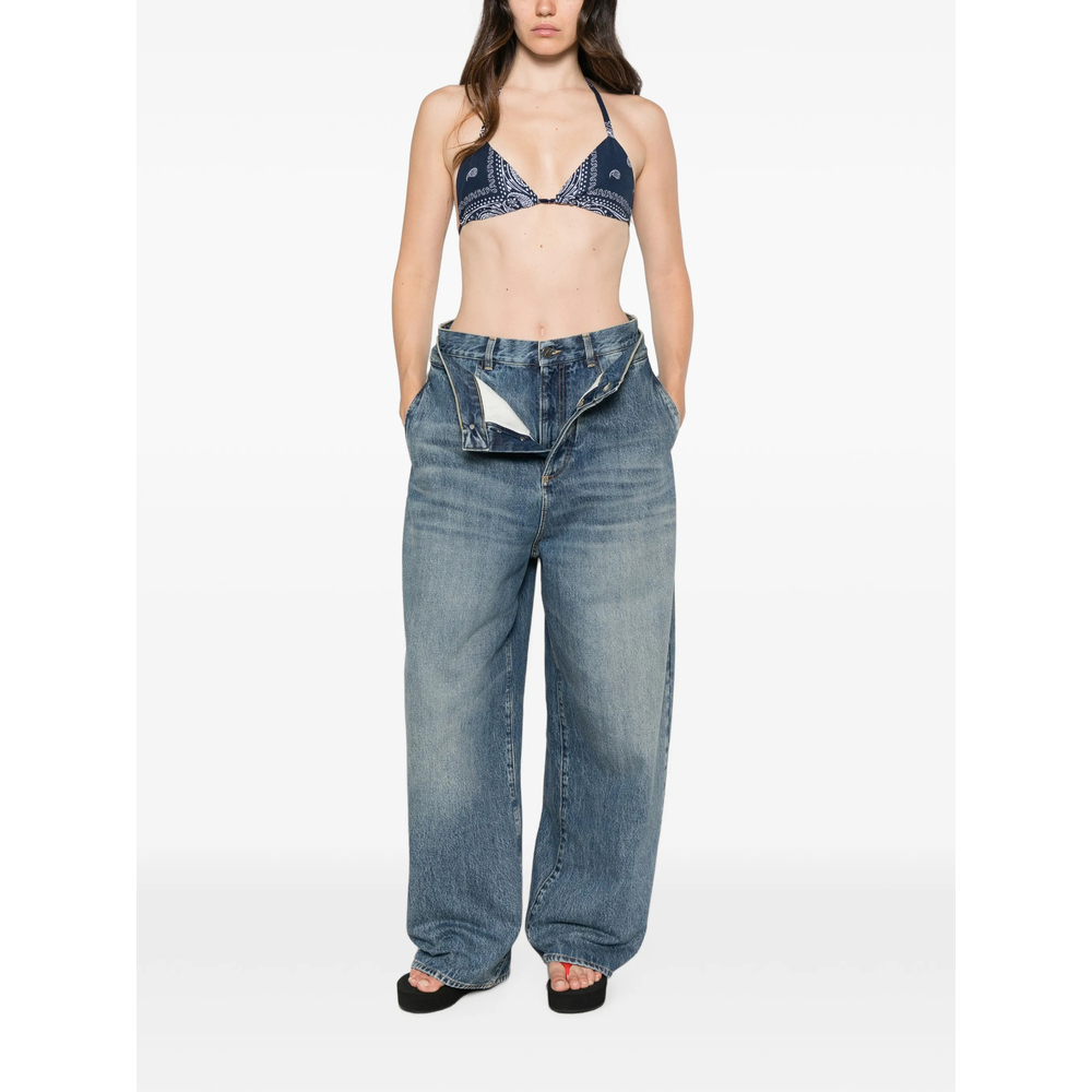 [Re/Done] Bikini FW26 120-01WTRITOP  NAVY