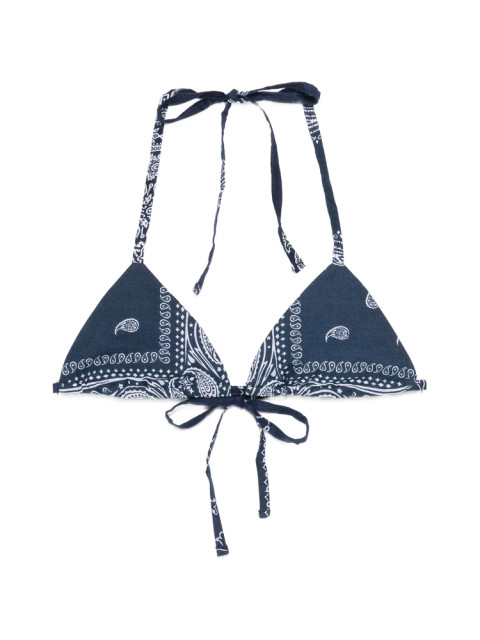 [Re/Done] Bikini FW26 120-01WTRITOP  NAVY