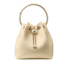[Jimmy Choo] Tote bag FW26 BONBONTYTBUTTERMILKG