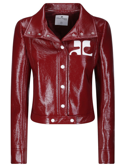 [Courreges] Leather Jacket FW26 PERCBL005VY0014 4034
