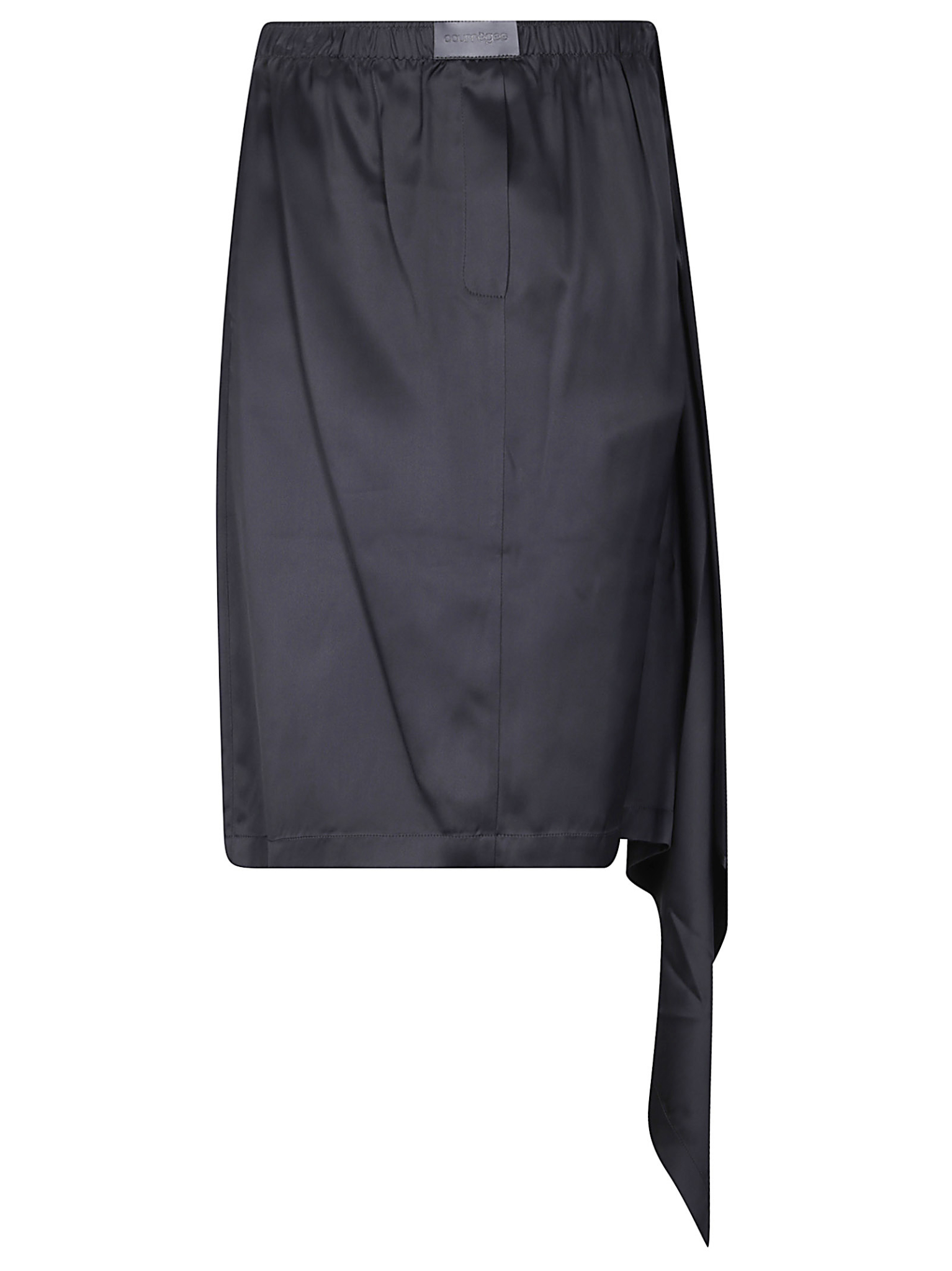 [Courreges] Midi skirt FW26 326CJU383VI0054 9999