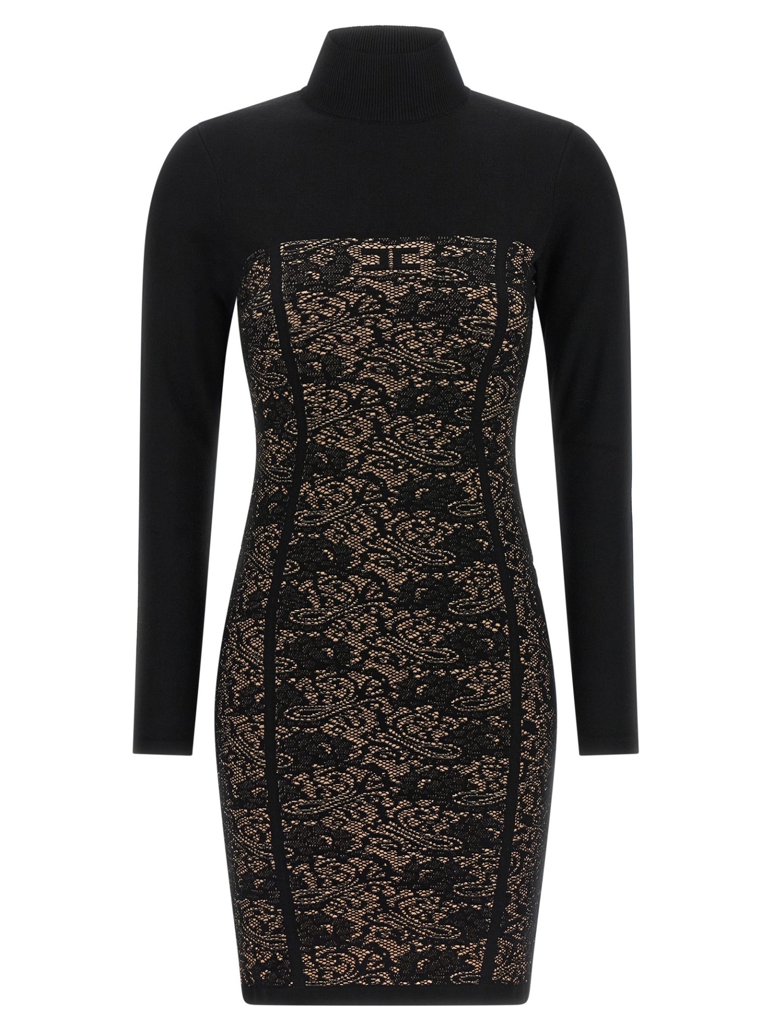 [ELISABETTA FRANCHI] Long sleeve dress FW26 AM27Q66E2FR9