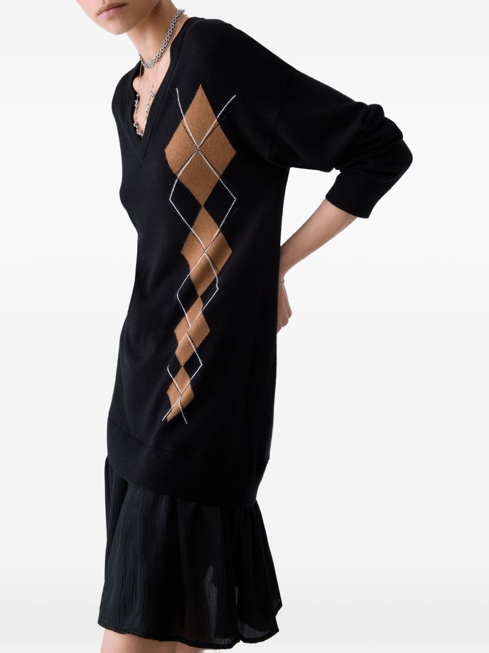 [Liu Jo] Long sleeve dress FW26 WF6232 MA16R L9207