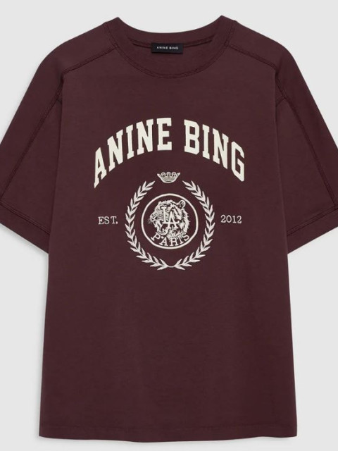 [Anine Bing] T-shirts Short Sleeve FW26 0812695-BGN28