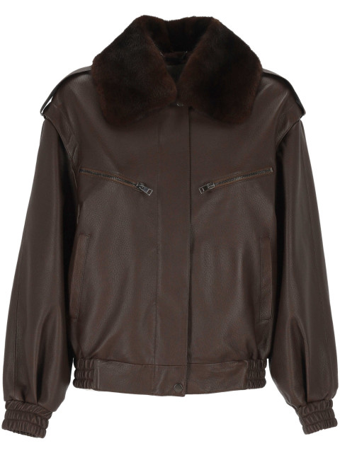 [RINDI] Casual Jacket FW26 303NP026CHOCOLATE
