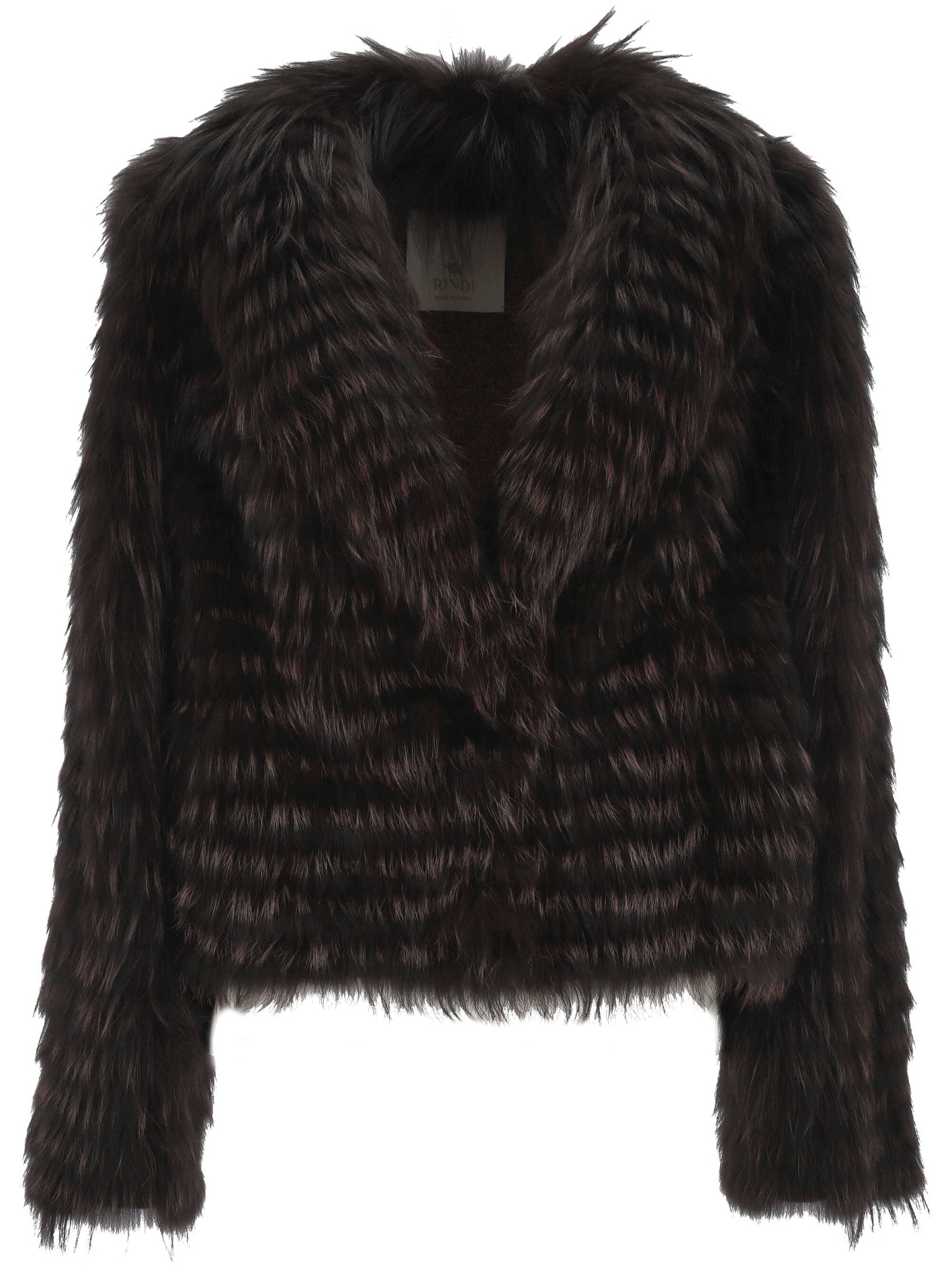 [RINDI] Coat FW26 062VO026DARK CHOCOLATE