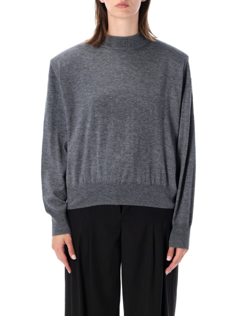 [THE FRANKIE SHOP] Knitwear FW26 KNFS22790101DARK GREY
