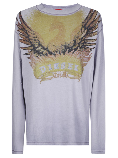[Diesel] T-shirts Long Sleeve FW26 A240850IFBC 65C